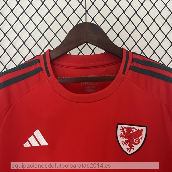 Nuevo Tailandia 1ª Camiseta Gales 2024 Rojo Baratas